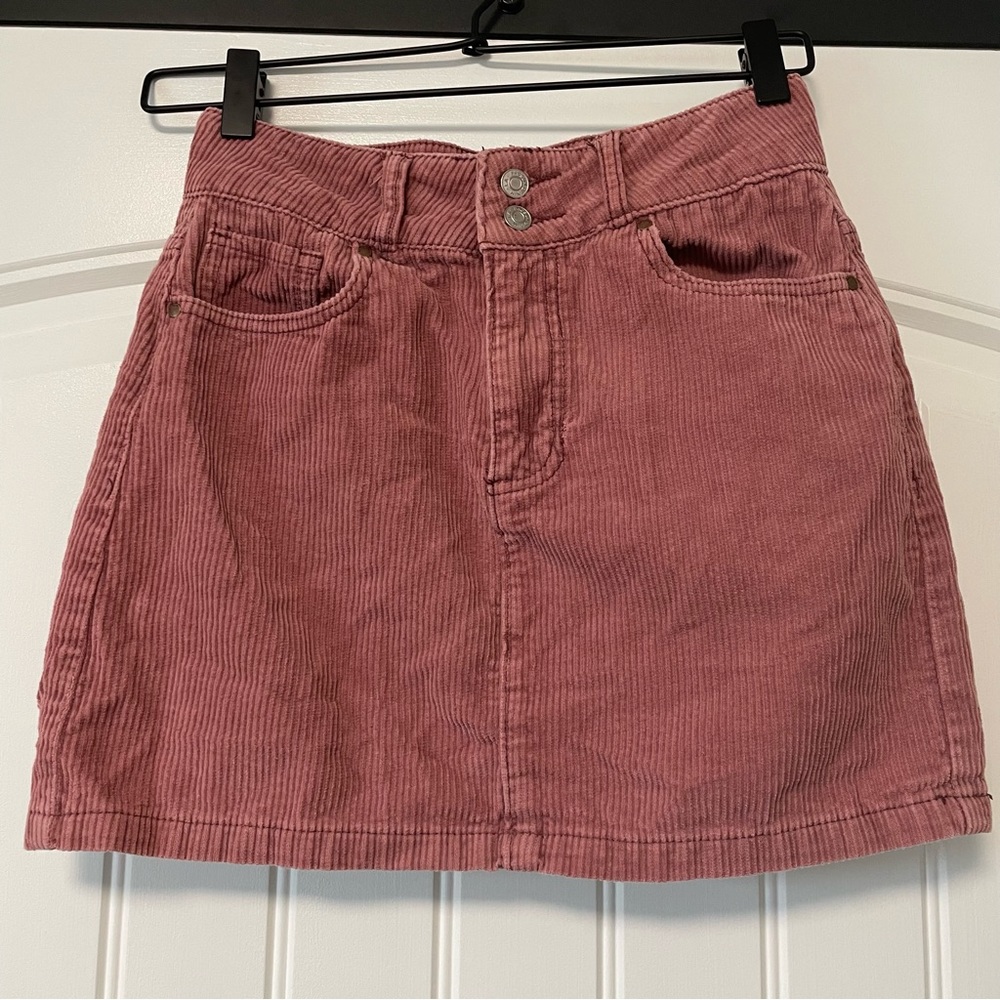 Pacsun Corduroy Double Button Skirt Size 25